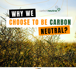 Why We Choose to Be Carbon Neutral