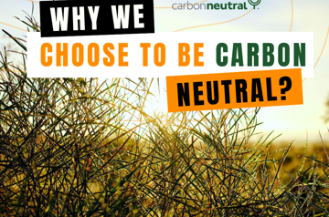 Why We Choose to Be Carbon Neutral