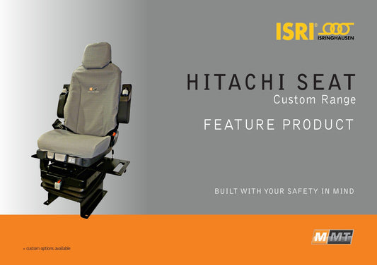 MMT Hitachi Excavator Seat
